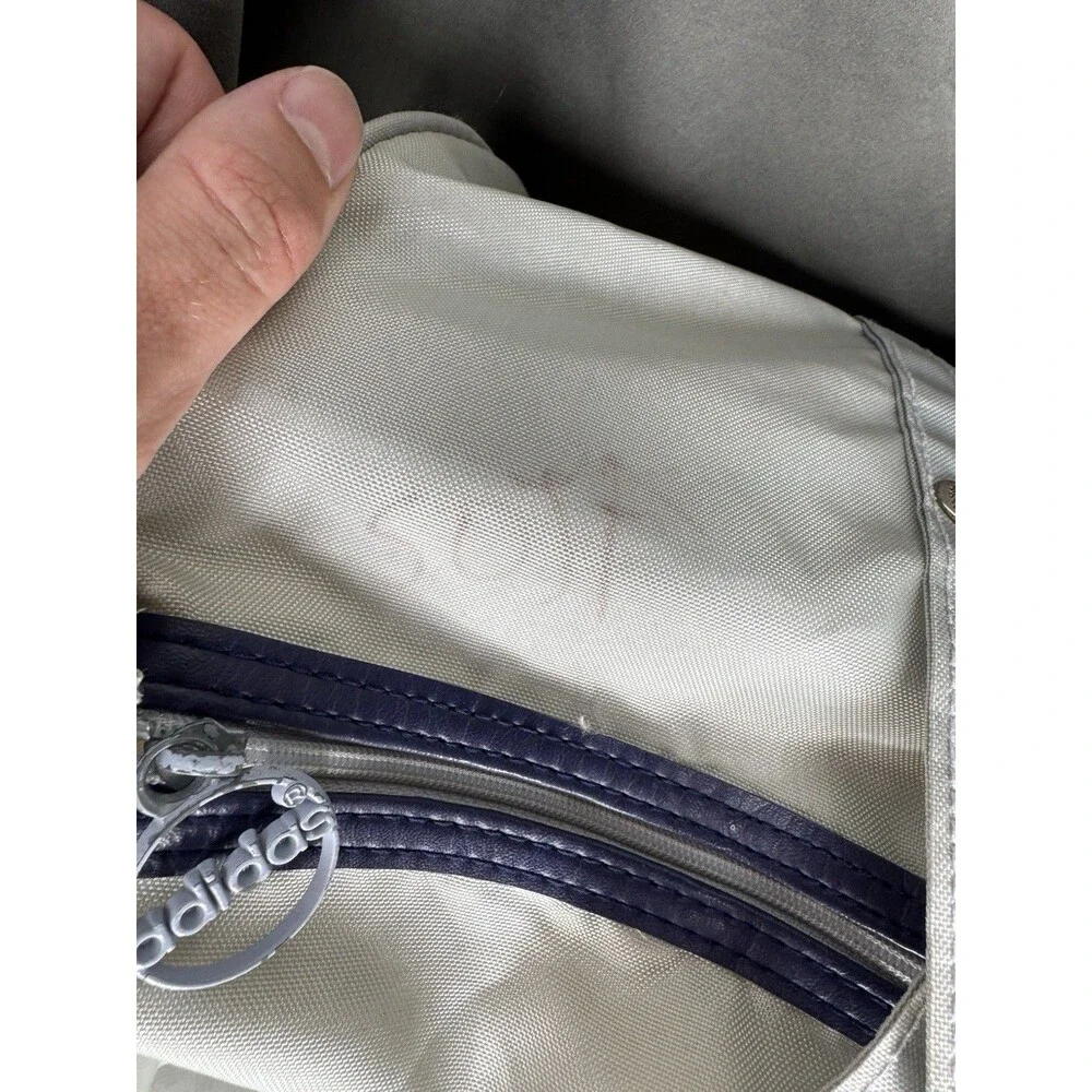 Vintage 80s Adidas USA Duffle Bag Soccer Medium 70s Striped Logo World Cup VTG